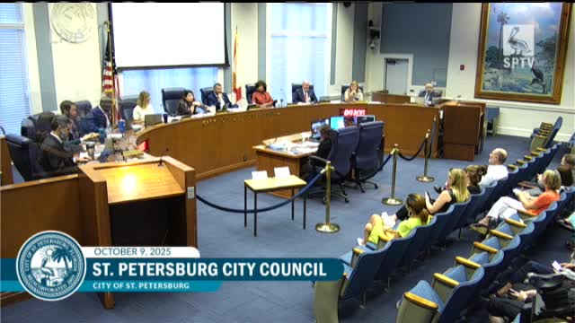 St. Petersburg council refers proposed ‘Harmony’ and ‘History’ flag resolutions to committee after heated debate