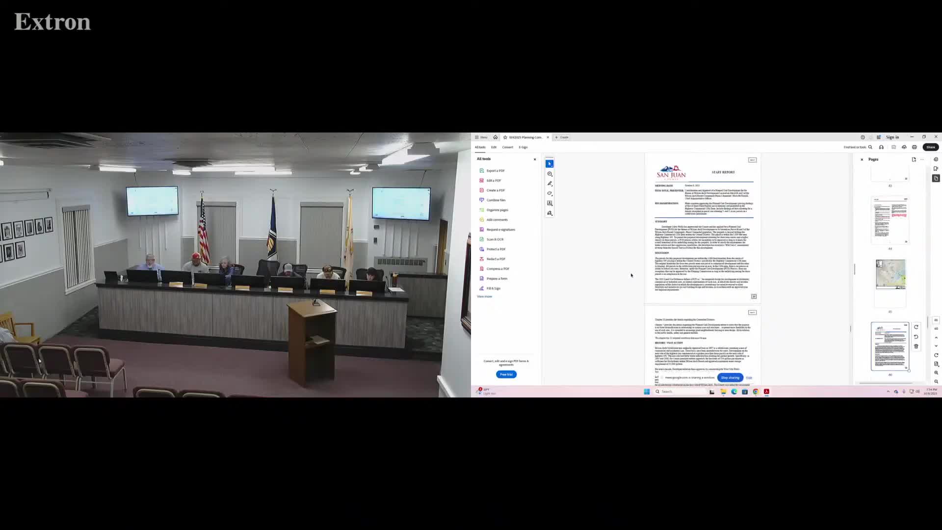 Planning Commission approves planned-unit development for 18-unit project at Wilson Arch; special-service district confirms will-serve