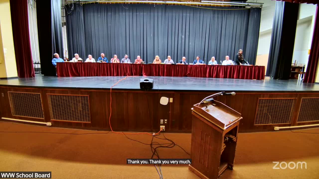 Wyoming Valley West superintendent warns budget delay is costing district, praises cell‑phone policy and student achievements