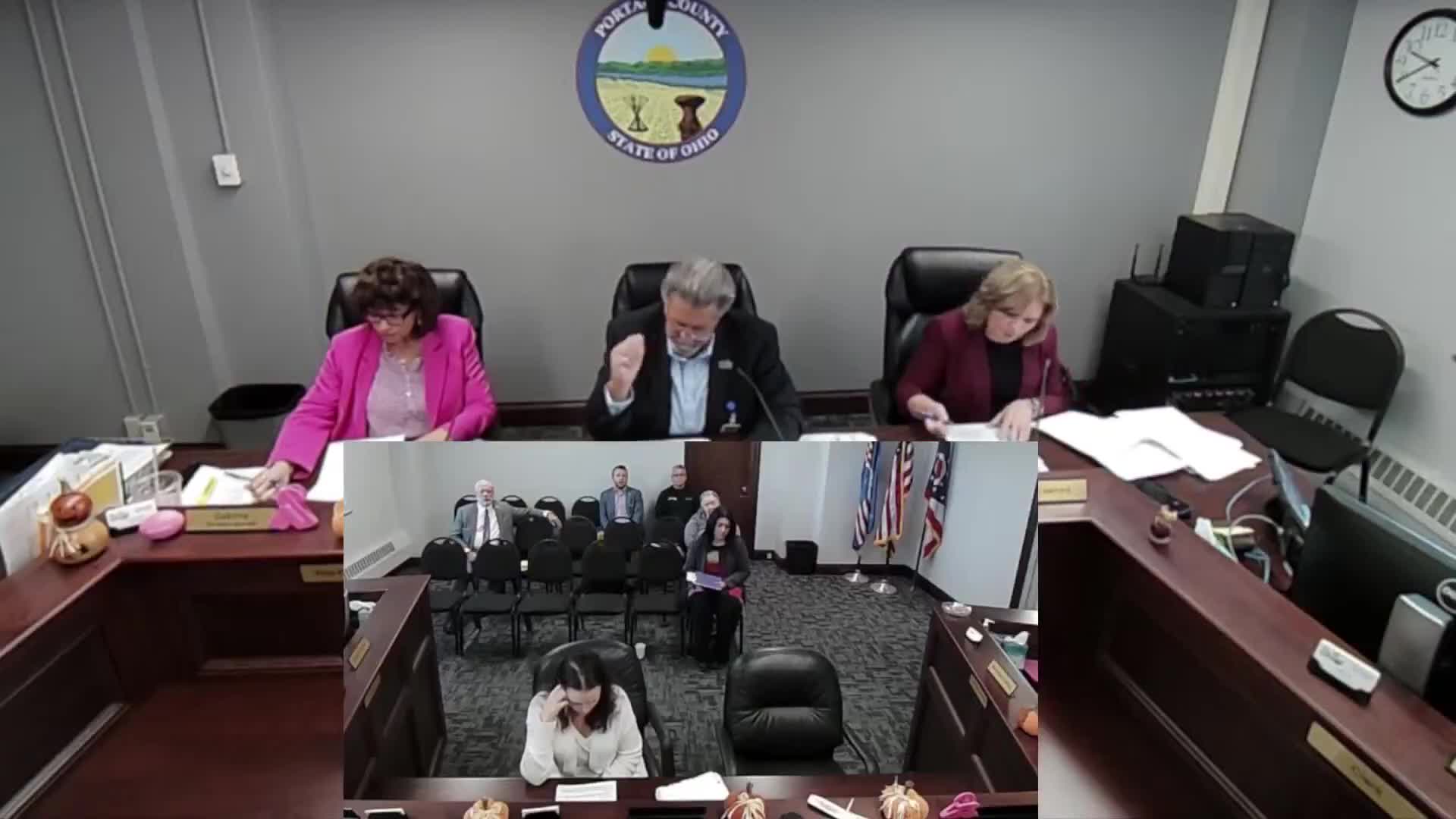 Portage County commissioners approve grants, contracts and budget items; hold security executive sessions
