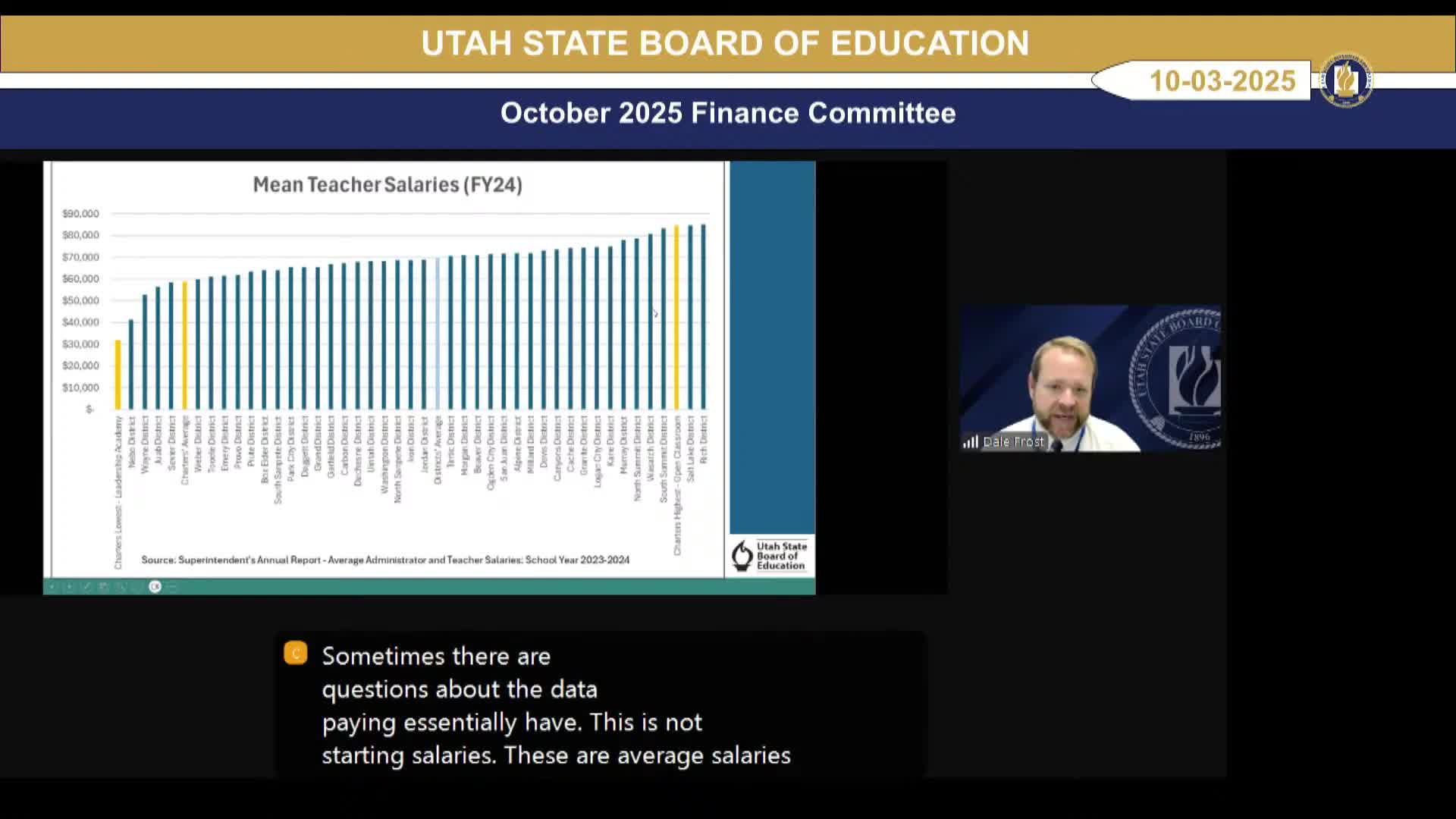 Finance committee backs $50,000 in federal mineral lease funds for community math pilot and research