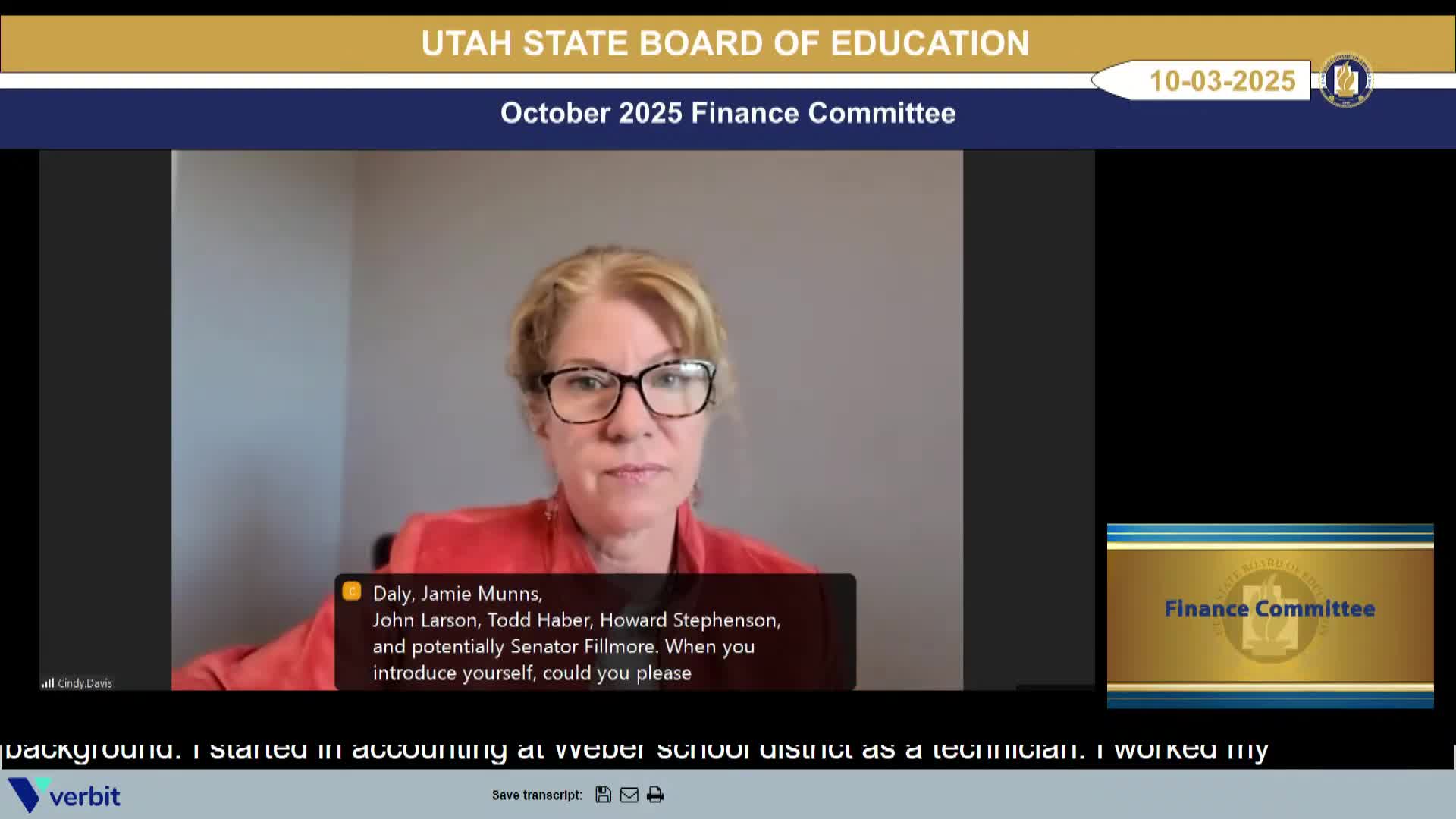 Finance committee moves to convene working group on voted-and-board levies and truth-in-taxation process