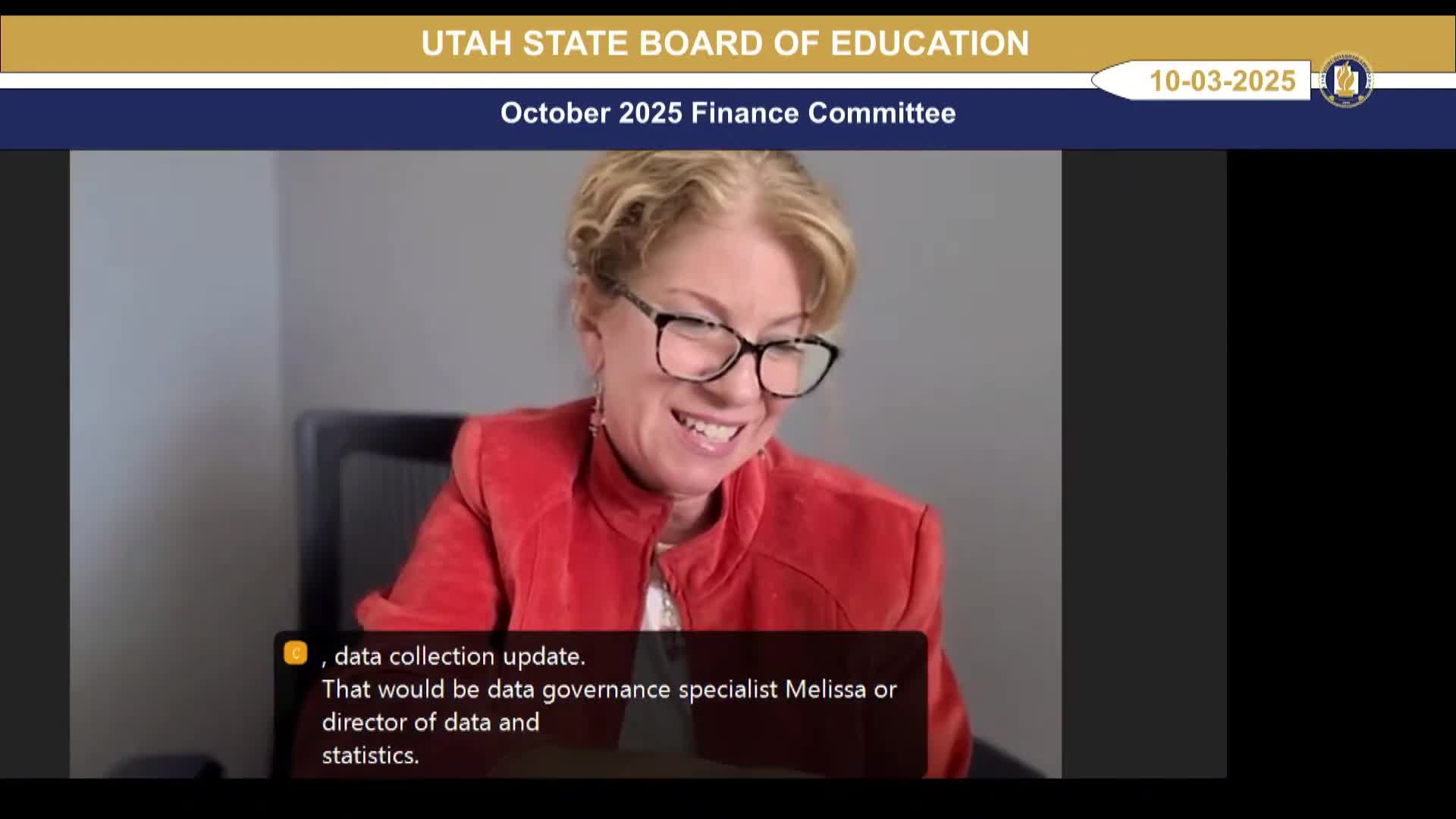 USBE staff update UTRACS / UTRack daily-collection changes, remind districts of Oct. 6 submission window