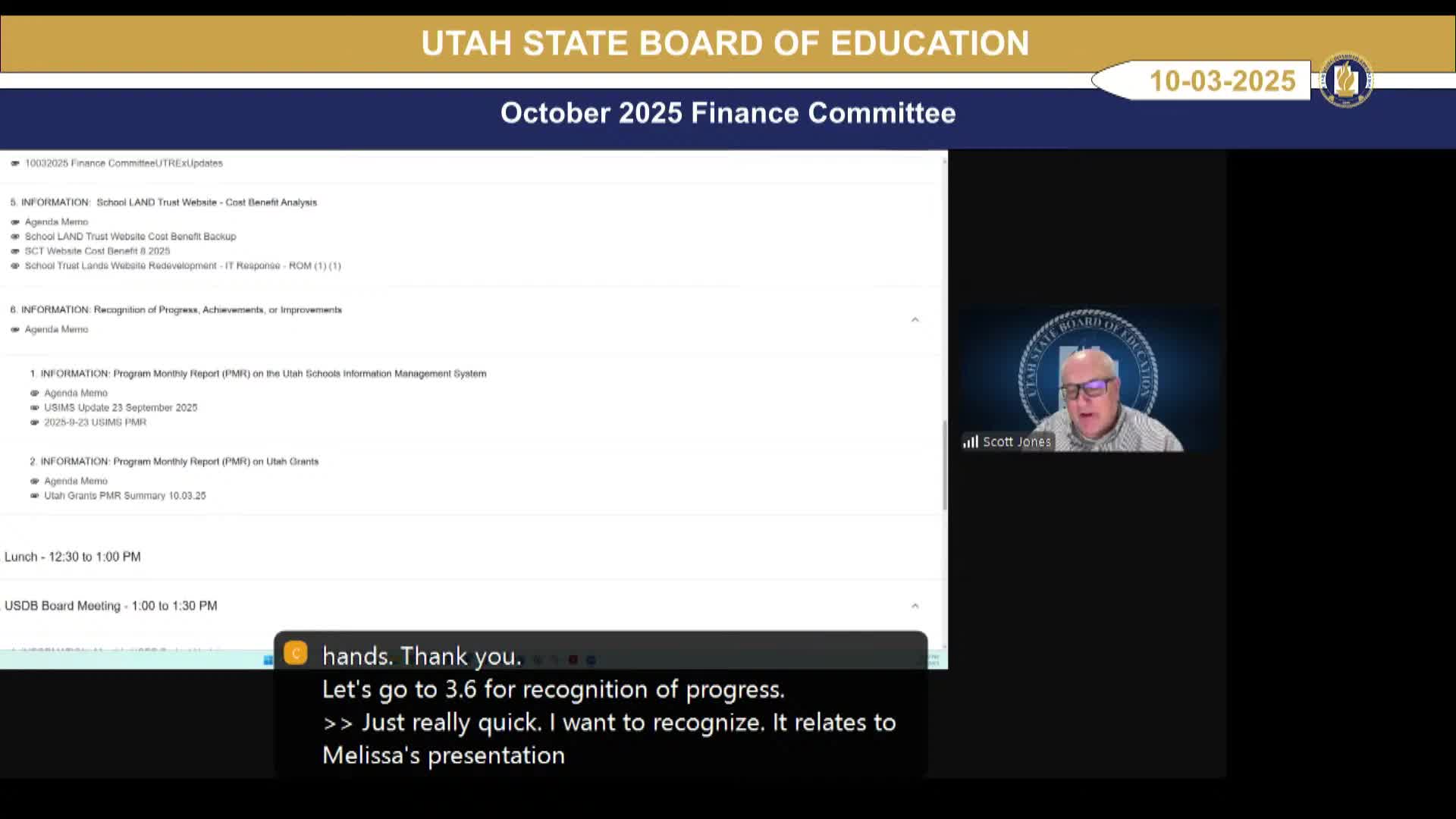 USBE reports progress on USIMS rollout and Utah Grants improvements