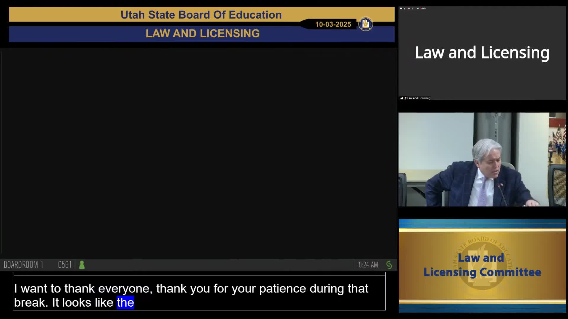 At a glance: Law & Licensing Committee votes on rule edits and endorsements; several items forwarded