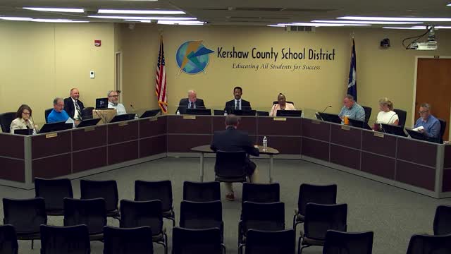 Kershaw school board adopts minority-business enterprise plan, sets 10% procurement goal
