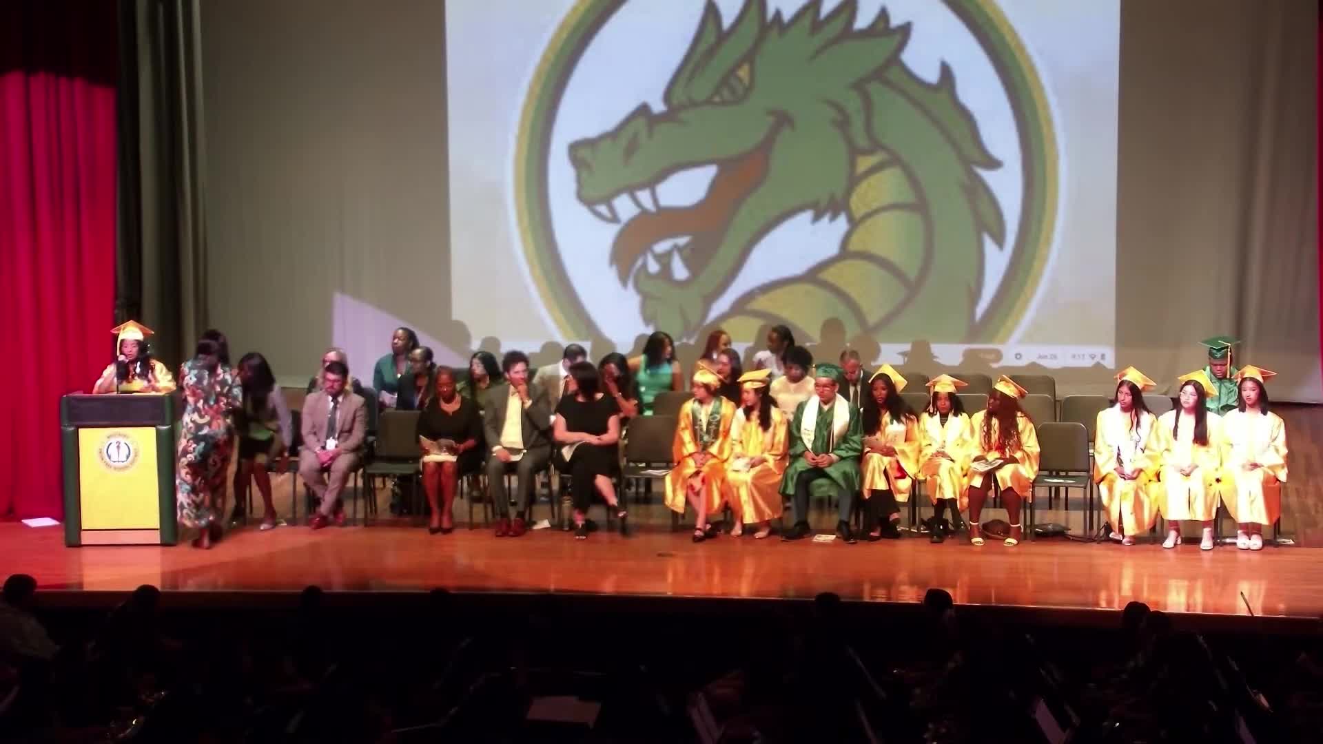 Westbury Middle School honors eighth-graders at moving-up ceremony; awards recognize academic, musical and leadership achievements