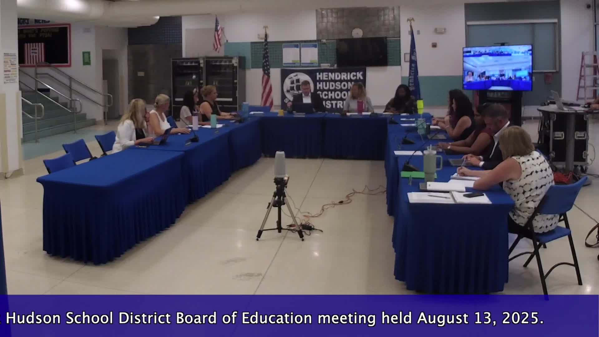 Hendrick Hudson superintendent reports new radiological monitors, EPA sampling and meal program changes