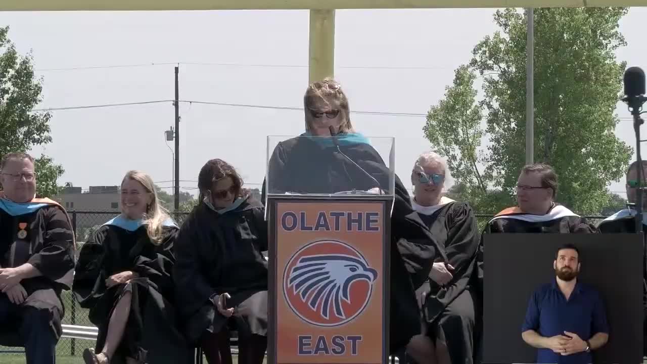 Olathe East names top scholars; diplomas conferred under state and district authority