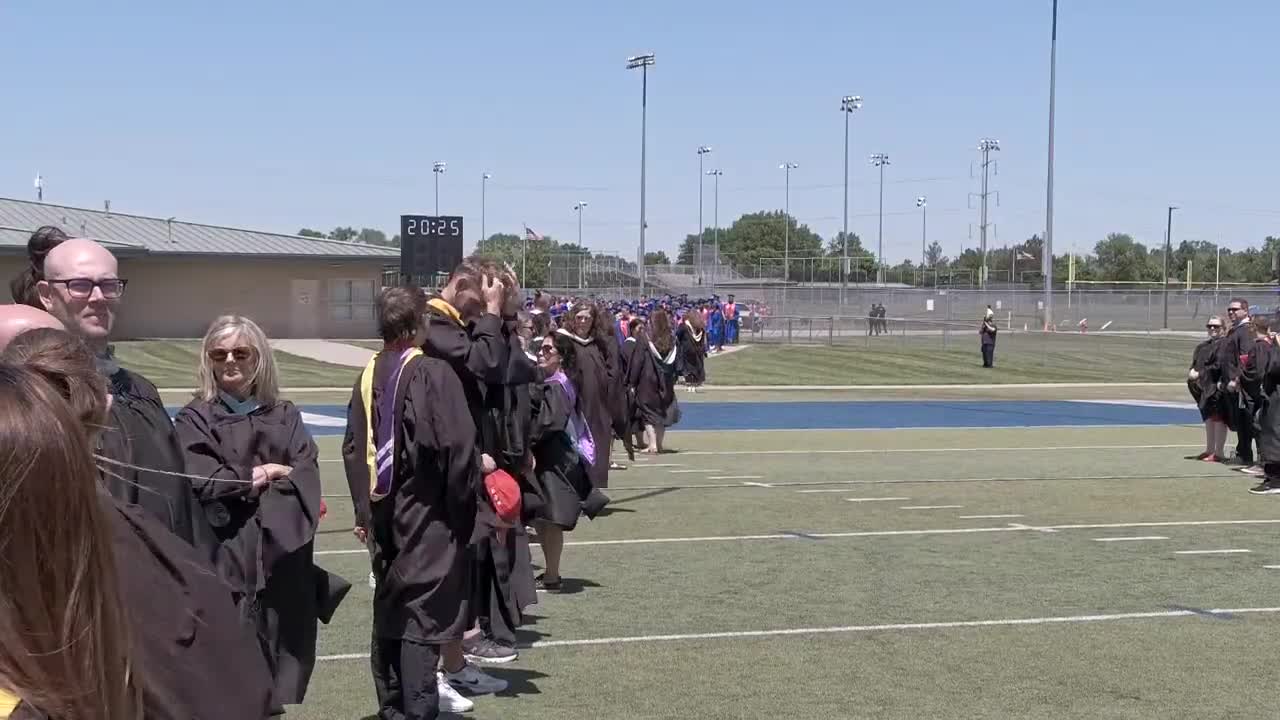 Olathe North confers diplomas to class of 2025; graduates recognized for more than $20 million in scholarship offers