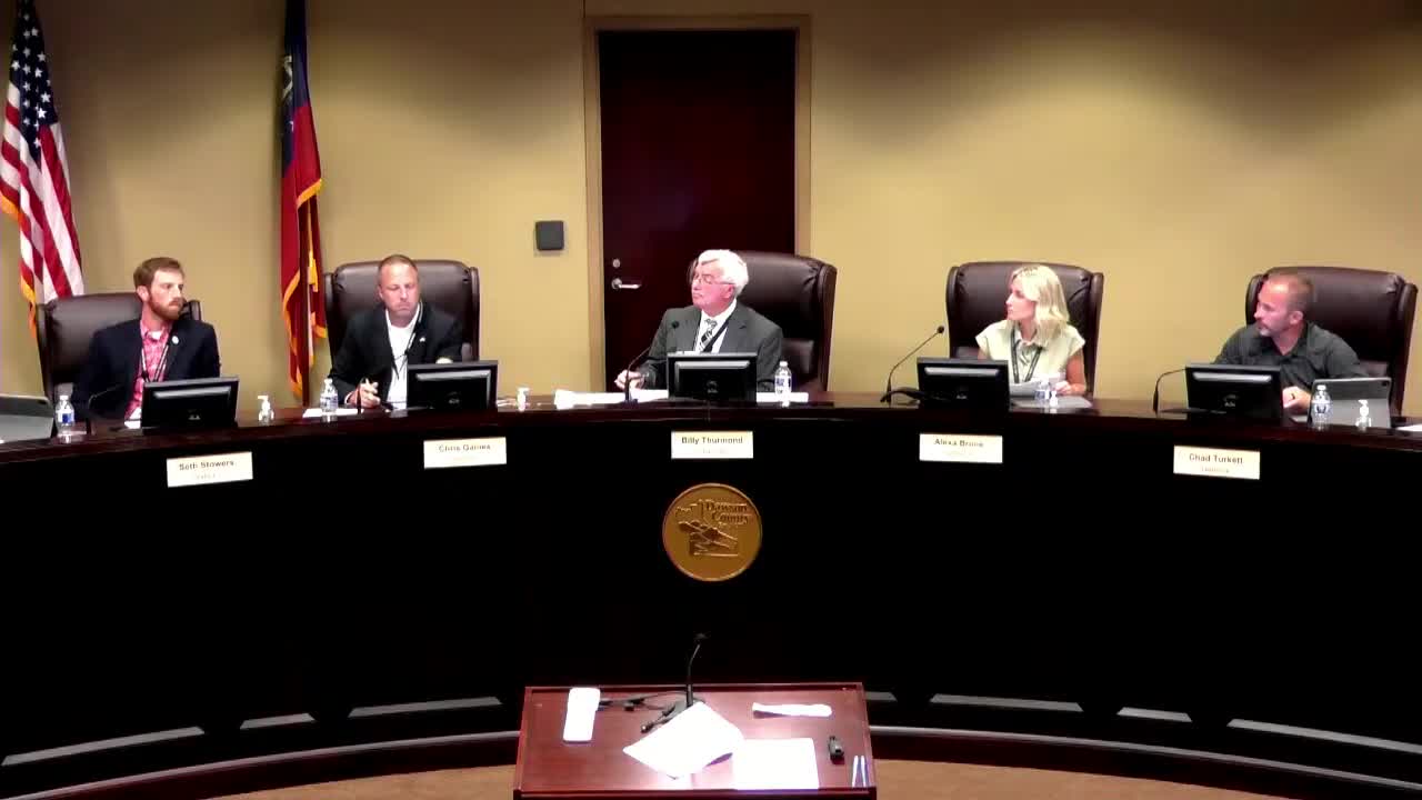 Votes at a glance: Dawson County accepts opioid grant, awards road resurfacing contract and approves several administrative items