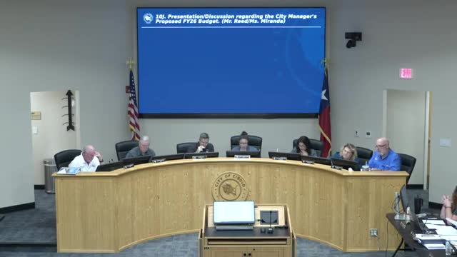Cibolo presents FY2026 proposed budget; council sets maximum tax rate at 52.26¢ and schedules Sept. 18 public hearings
