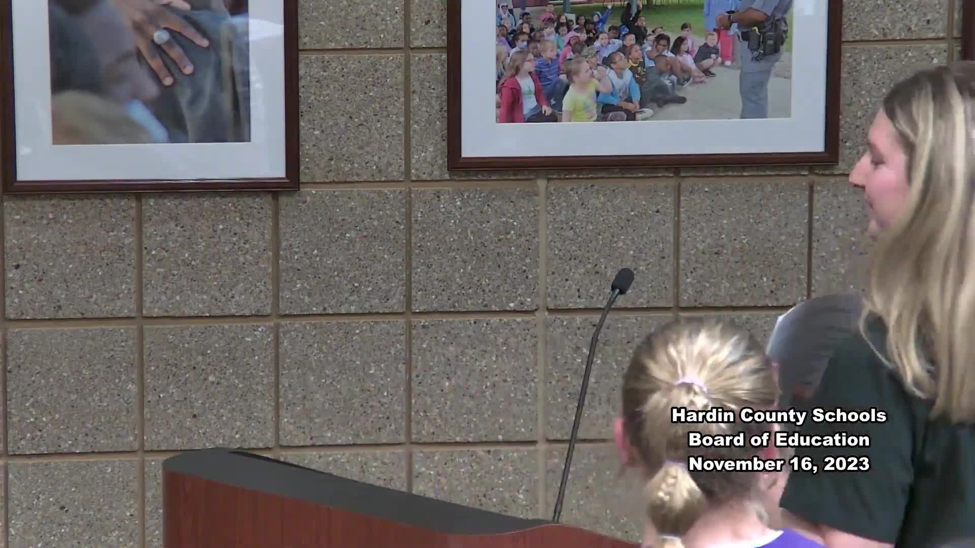 Hardin County students present trimester health-science projects, emphasize community partnerships