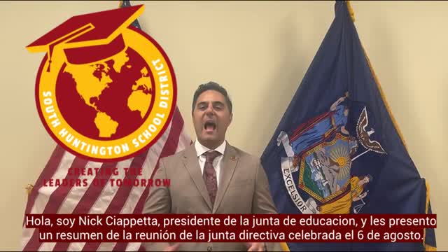 South Huntington board approves media-center consultant, discusses transportation changes and posts 2025–26 calendar