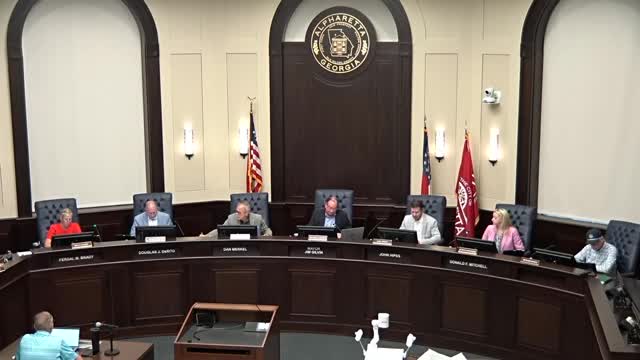 Alpharetta DRB approves new sign at 178 South Main with condition to preserve brick detailing