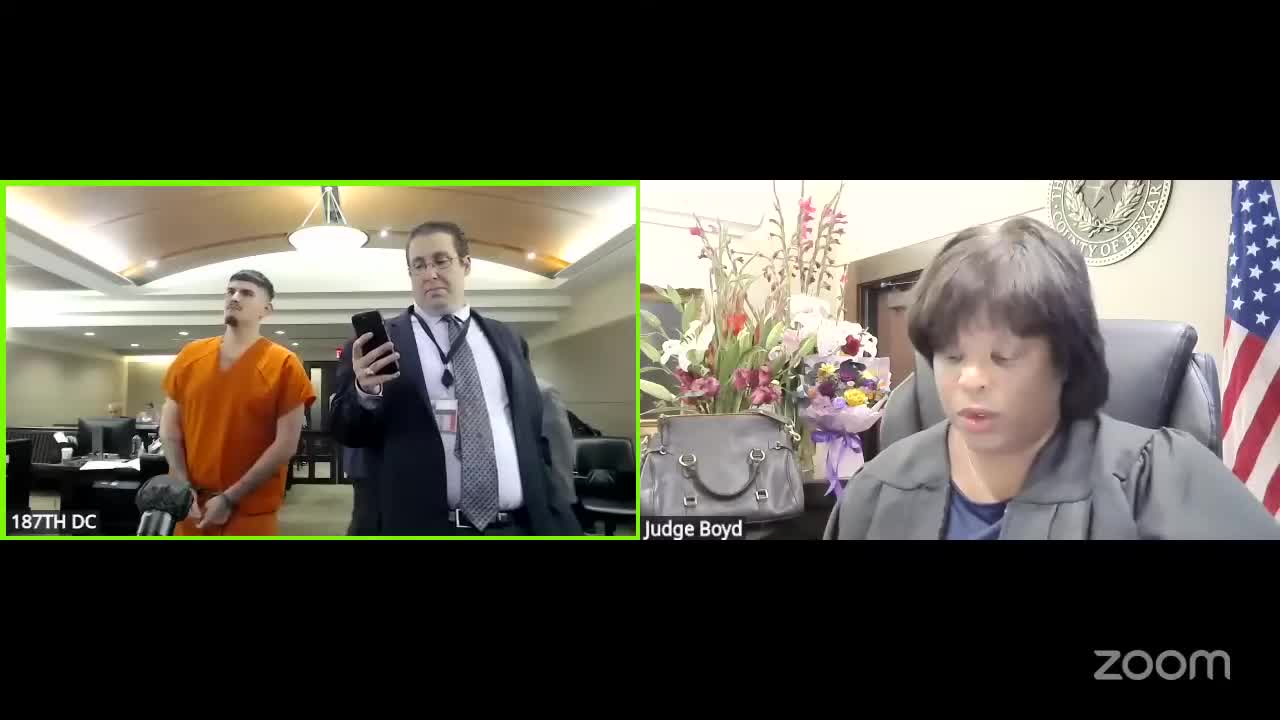 Defendant Joseph Aleman pleads and is sentenced to 365 days, $2,000 fine