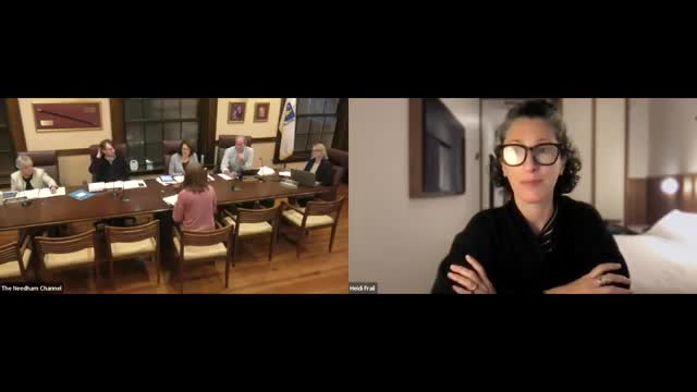 Residents urge Select Board to scrap Hoover Tower redesign, call for stop signs and traffic-calming