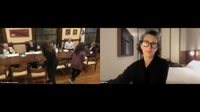 Needham Select Board hears public concerns as stormwater bylaw moves to warrant