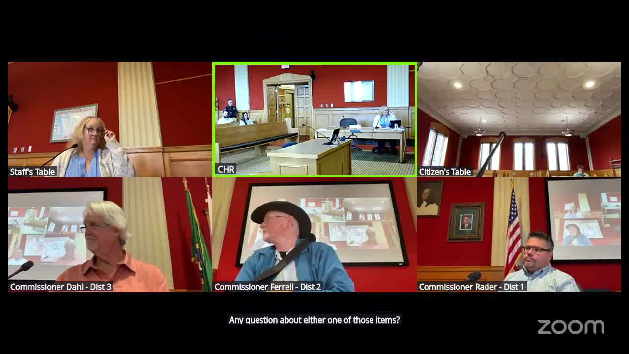 Commissioners approve emergency declaration to repair crushed storm drain on Sweet Birch Drive