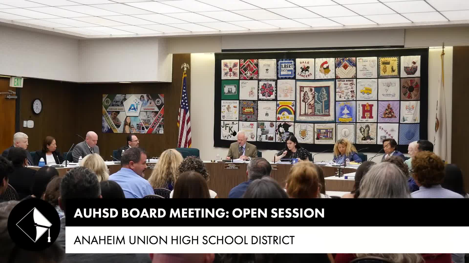 Trustees report personnel appointments; board approves settlement and names new director