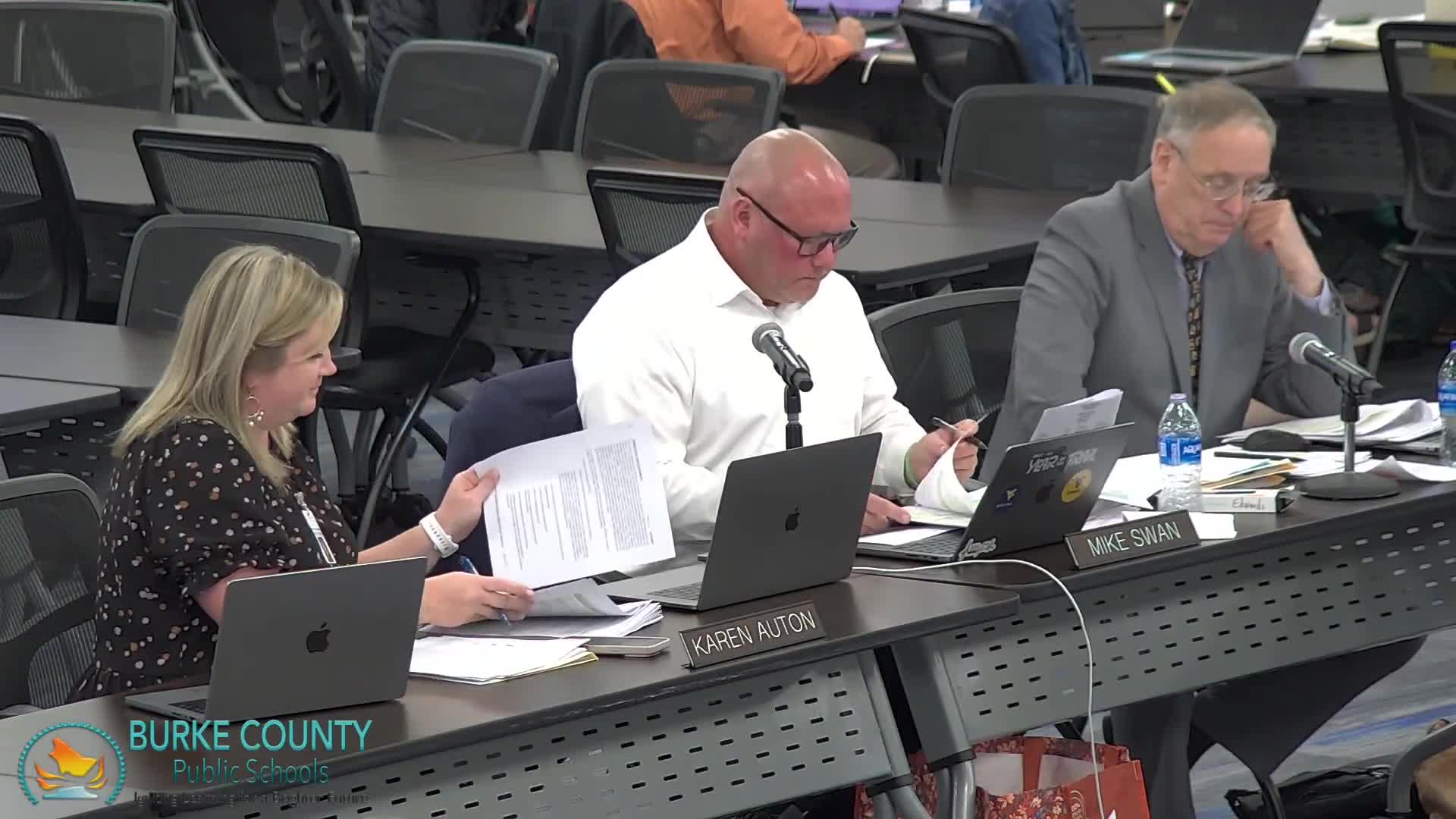 Board reviews multiple policy updates, including stricter cell‑phone enforcement and clarifications on transfers and remote participation