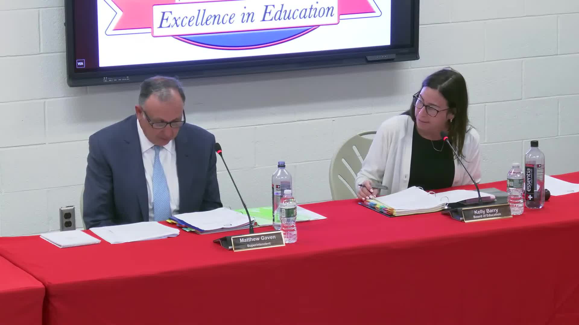 Student ex officio reports limited distractions from phone policy, praises new classes and requests wider publicity for course offerings