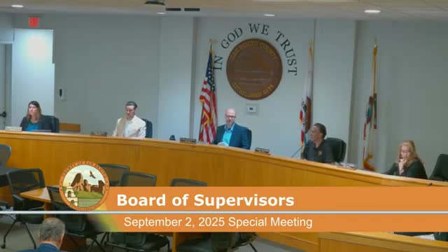 San Benito supervisors hear Baker Tilly review showing multi‑year budget ‘snowball’; direct CAO to amend budget