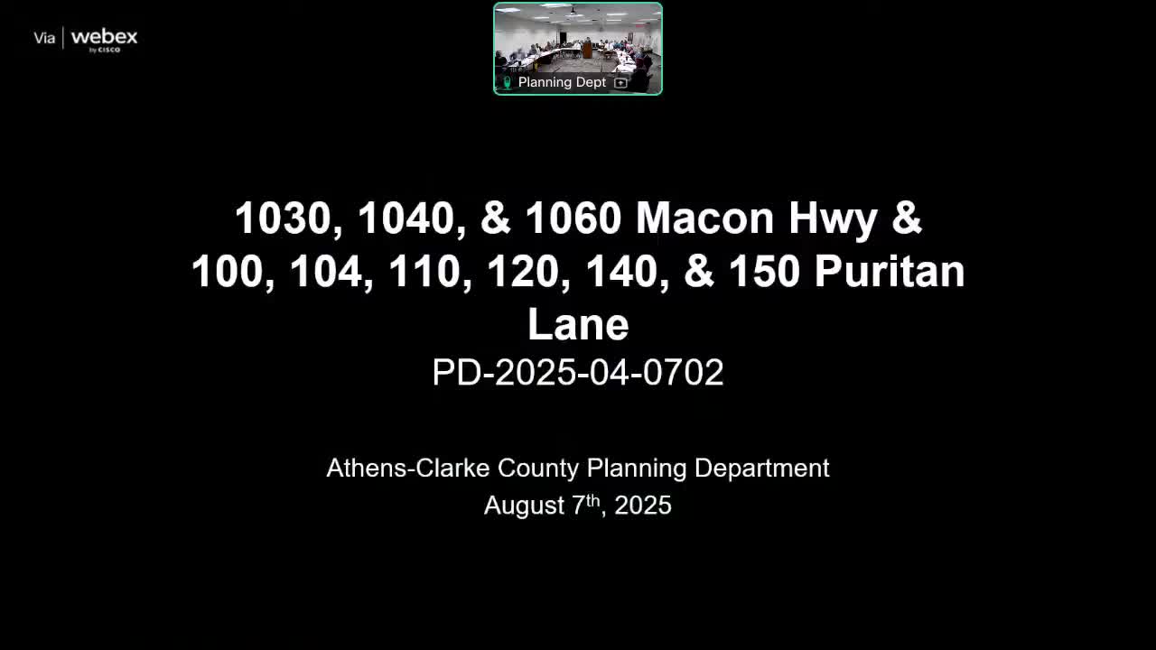 Planning staff recommends denial of Puritan Mill rezone; commission backs denial