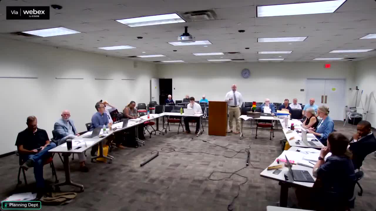 Planning commission endorses 2045 future land‑use map, limited changes affect under 6% of county land