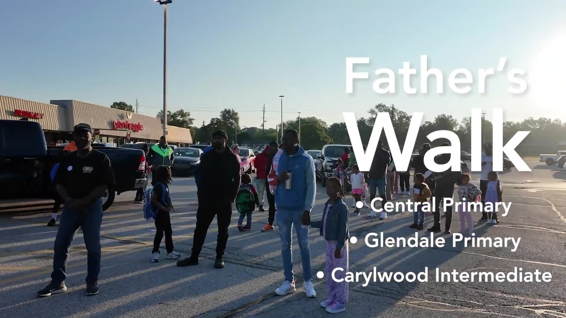 Bedford City fathers lead annual Father's Walk under Northeast Ohio Fatherhood Initiative