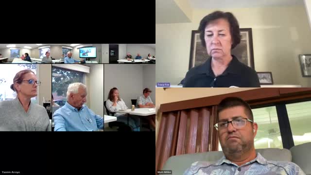 Board approves minutes from May 16 and adjourns Aug. 19 meeting