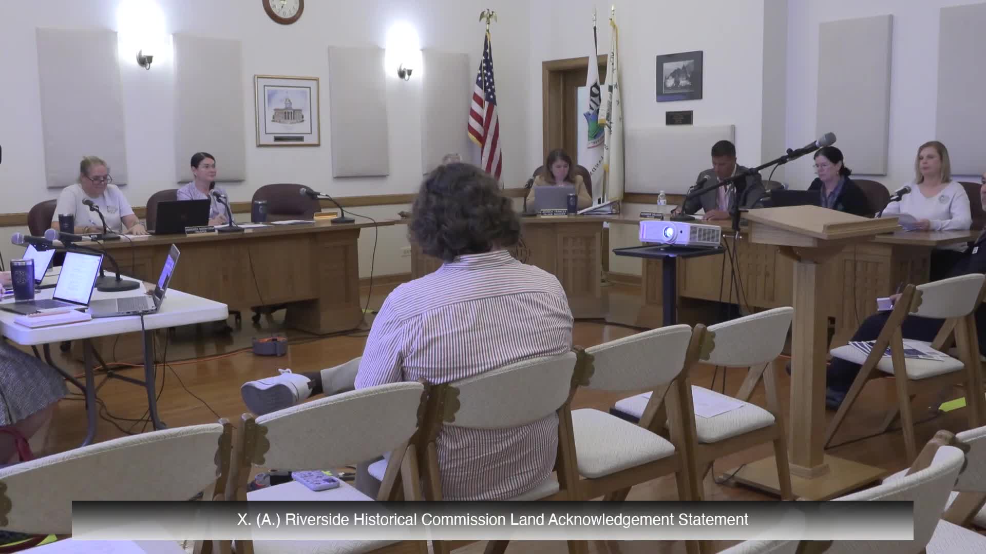 Riverside trustees table proposed land‑acknowledgment statement pending more review