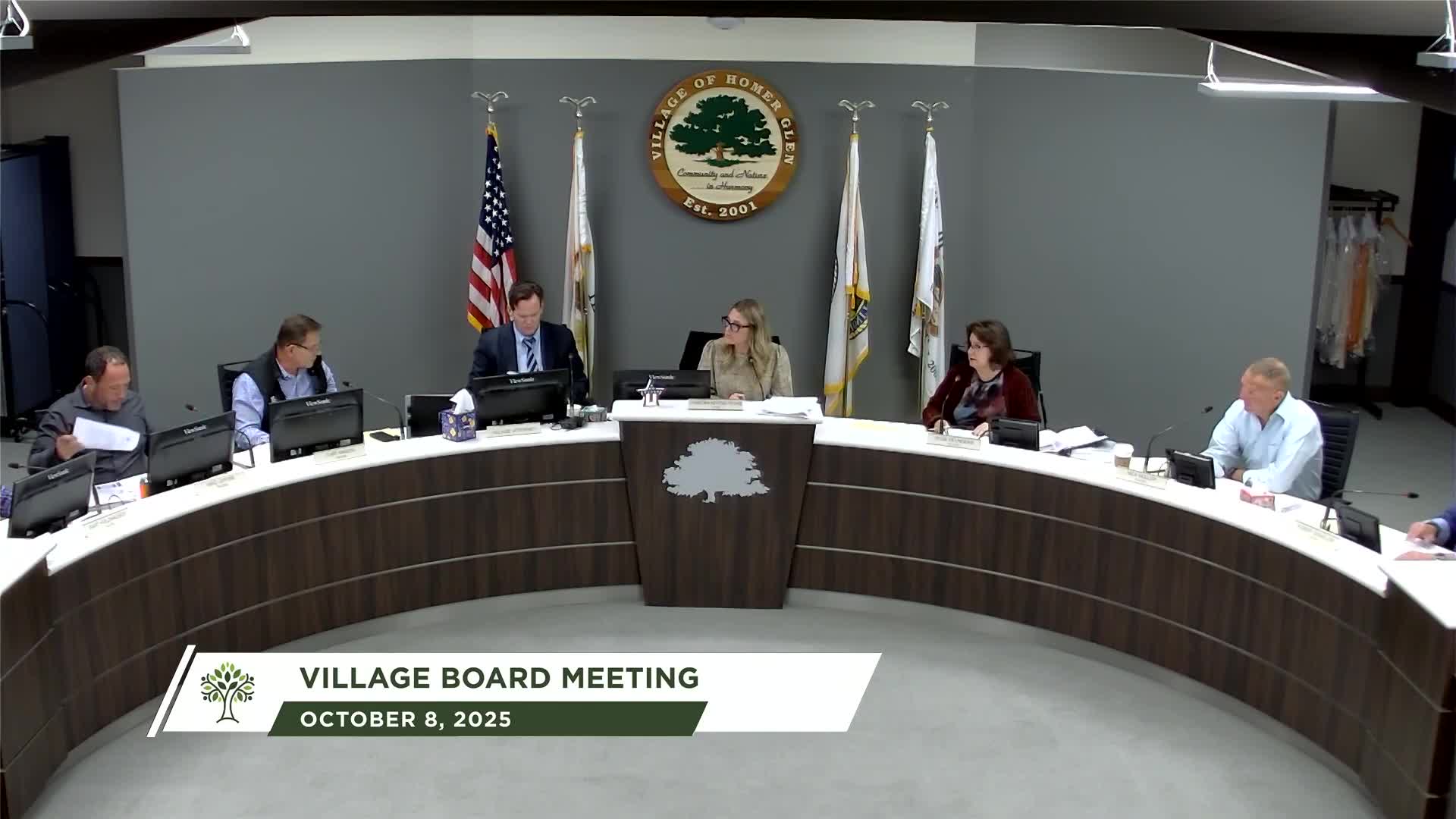 Village amends business-license ordinance; trustees clarify change applies to commercial, brick-and‑mortar businesses