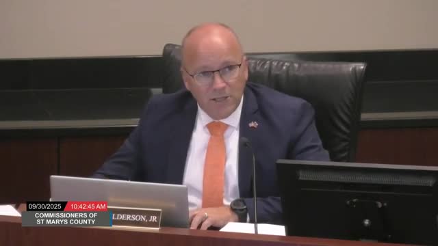 Speaker reports Morganza traffic signal in design stage and airport runway test strips passed