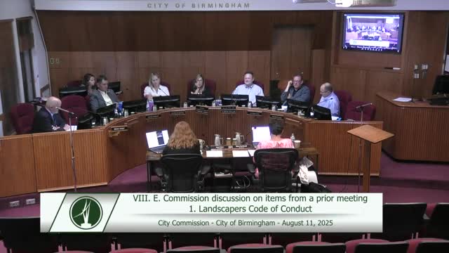 Commission asks staff to return with enforceable options on landscapers’ noise and debris practices