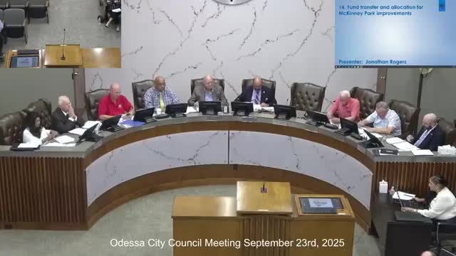 Odessa council approves one-year emergency-service contracts, adopts tax rate and OKs park funding; youth detention annexation tabled