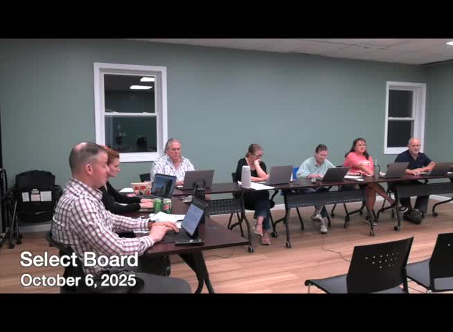 Select Board directs staff to revise joint-vacancy policy to allow boards to meet applicants
