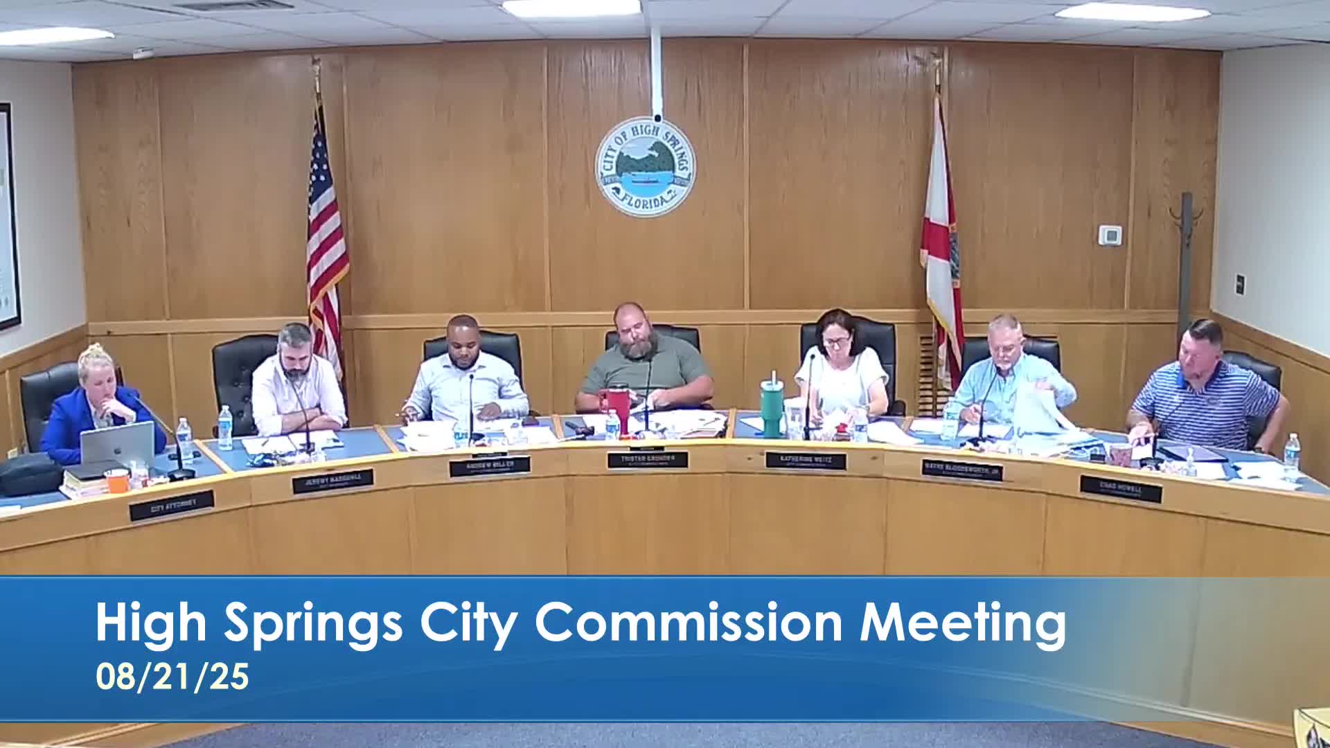 Commission hears Accenture presentation on proposed fire-assessment rate increase; questions about exemptions and EMS funding