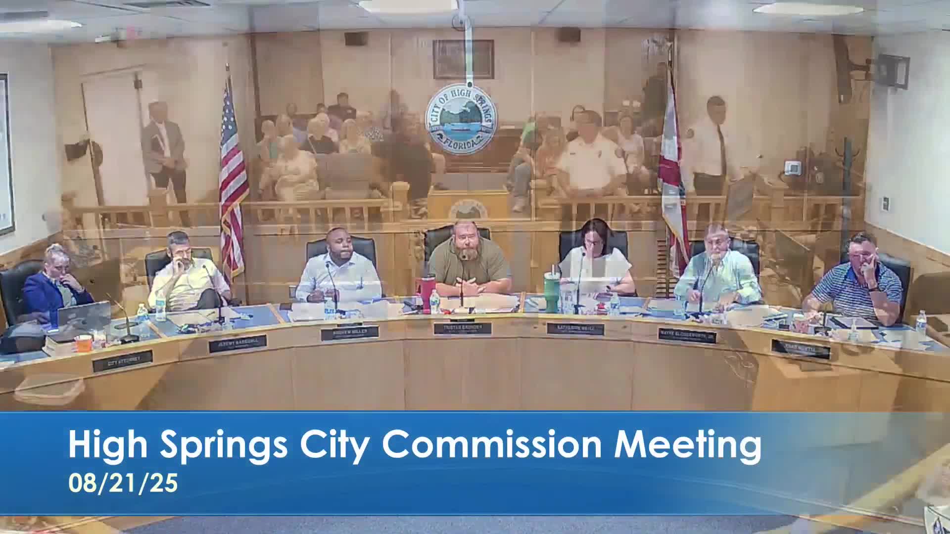 High Springs commissioners approve $250 annual fire-assessment fee; hardship process and outreach to follow