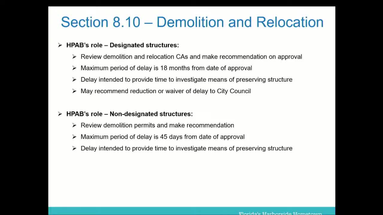 Board seeks clearer structural‑engineer certification for demolition permits after mixed reports