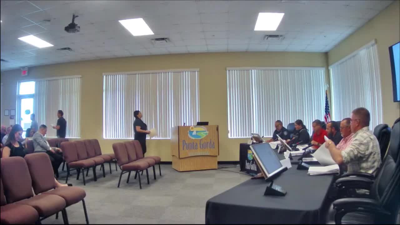 Vested‑rights request for properties on East Virginia Avenue and Wood Street continued; city attorney explains vested‑rights standards