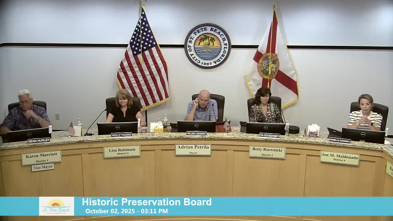 Historic board workshop reviews options for elevating flood-prone historic houses