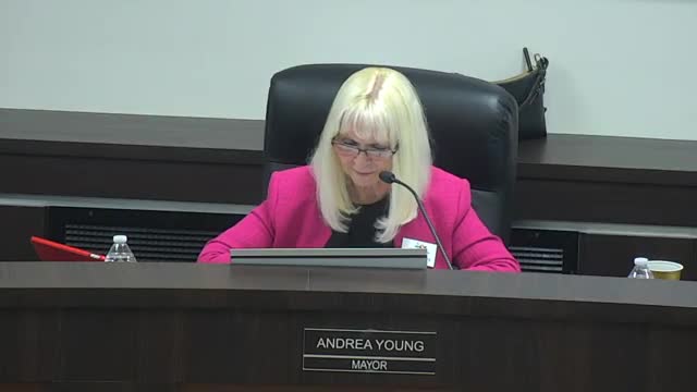 Council approves vacation of 1.4-foot strip of public utility easement at 3120 Sharon Avenue