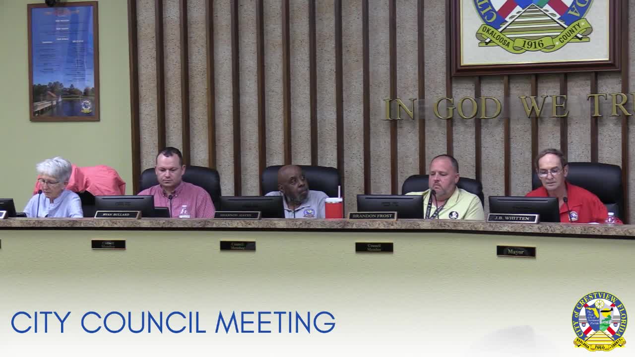 CDBG plan: Crestview allocates $164,652 for housing and community projects, splits public‑service cap between resource center and new arts center