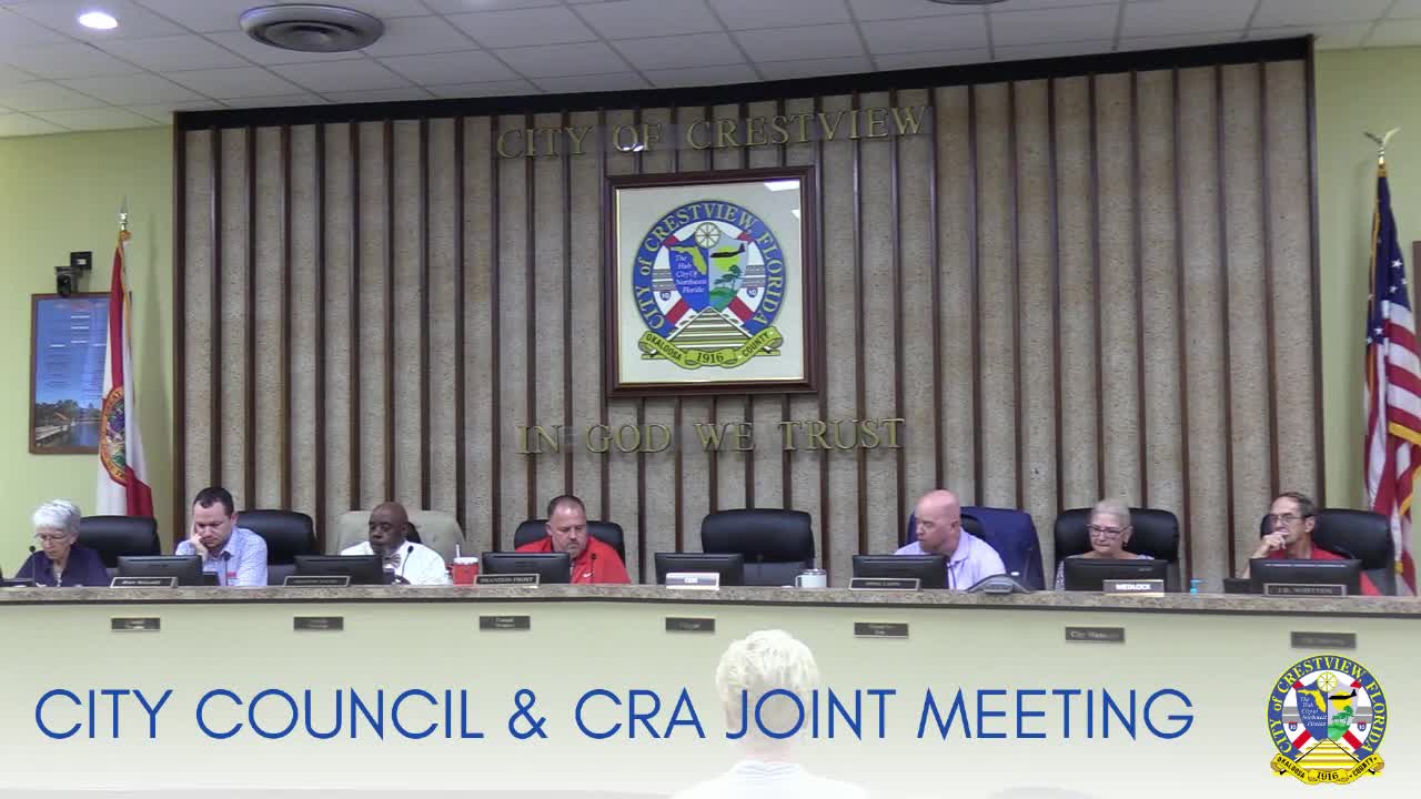 City, CRA receive clean audits; council accepts reports and approves CRA budget presentation