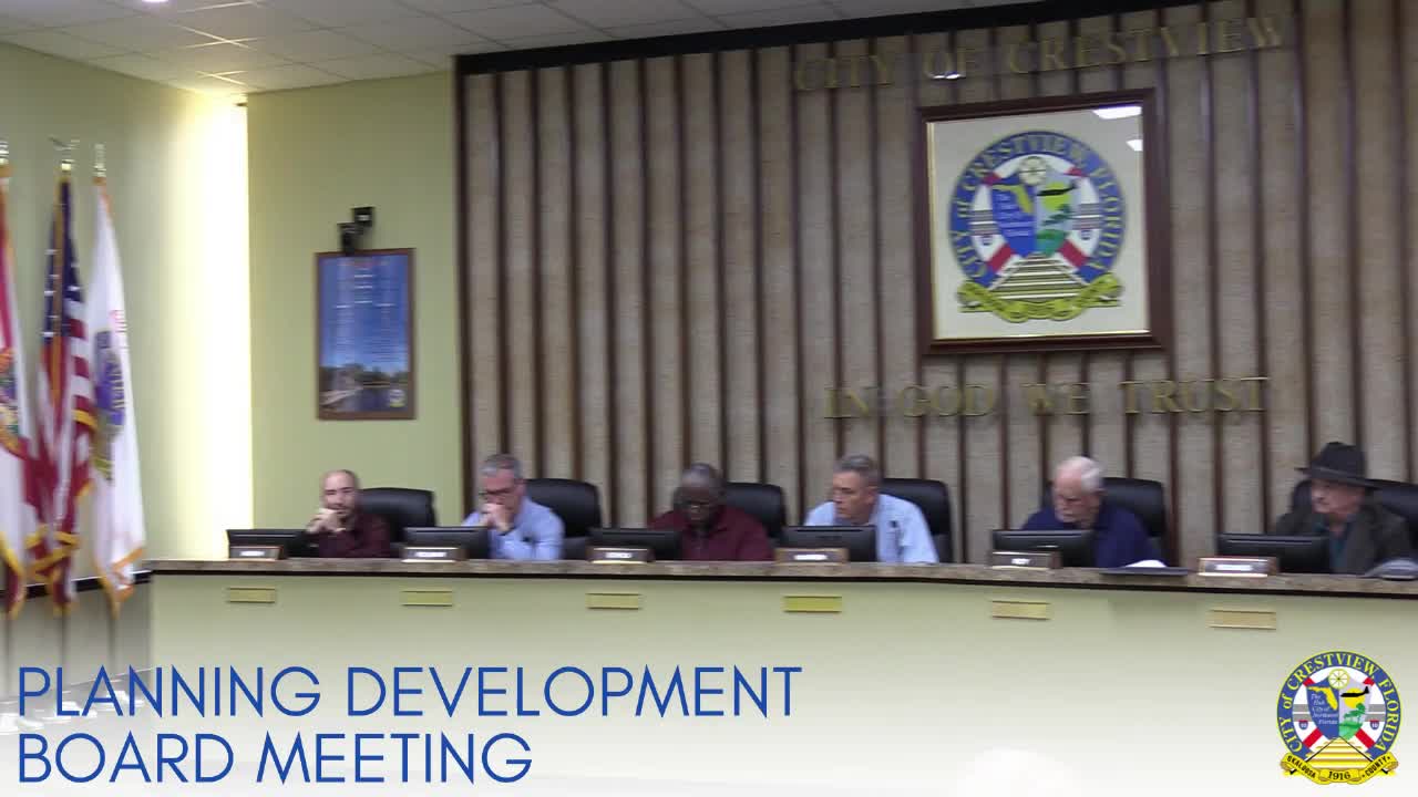Crestview planning board forwards two ordinances to city council to reclassify 7.56-acre Antioch Road parcel to residential R-3