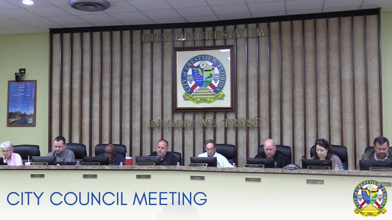 Crestview council adopts land-use and rezoning change for 7.56-acre Antioch Road parcel