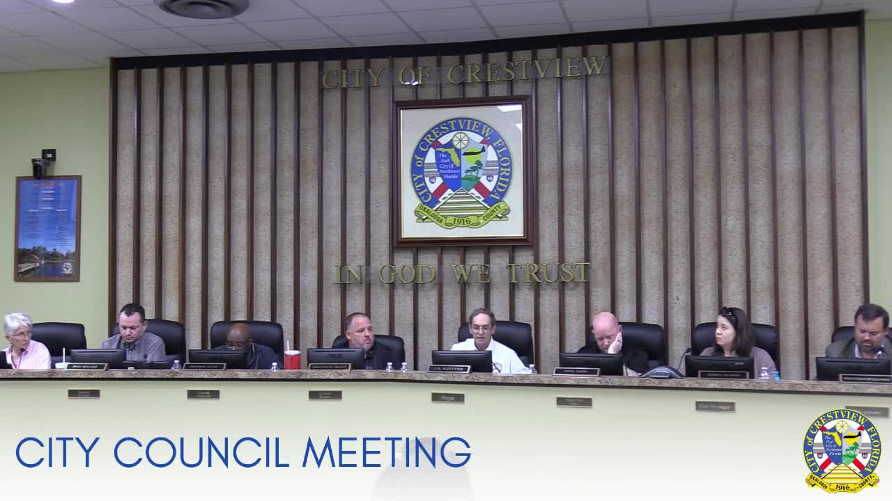 Crestview approves FDOT-backed sidewalk project; city contribution set as contingency