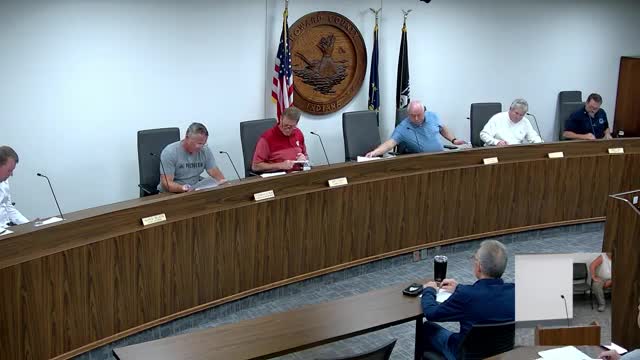 Howard County Drainage Board approves 35-foot encroachment at 235 North Hickory Lane