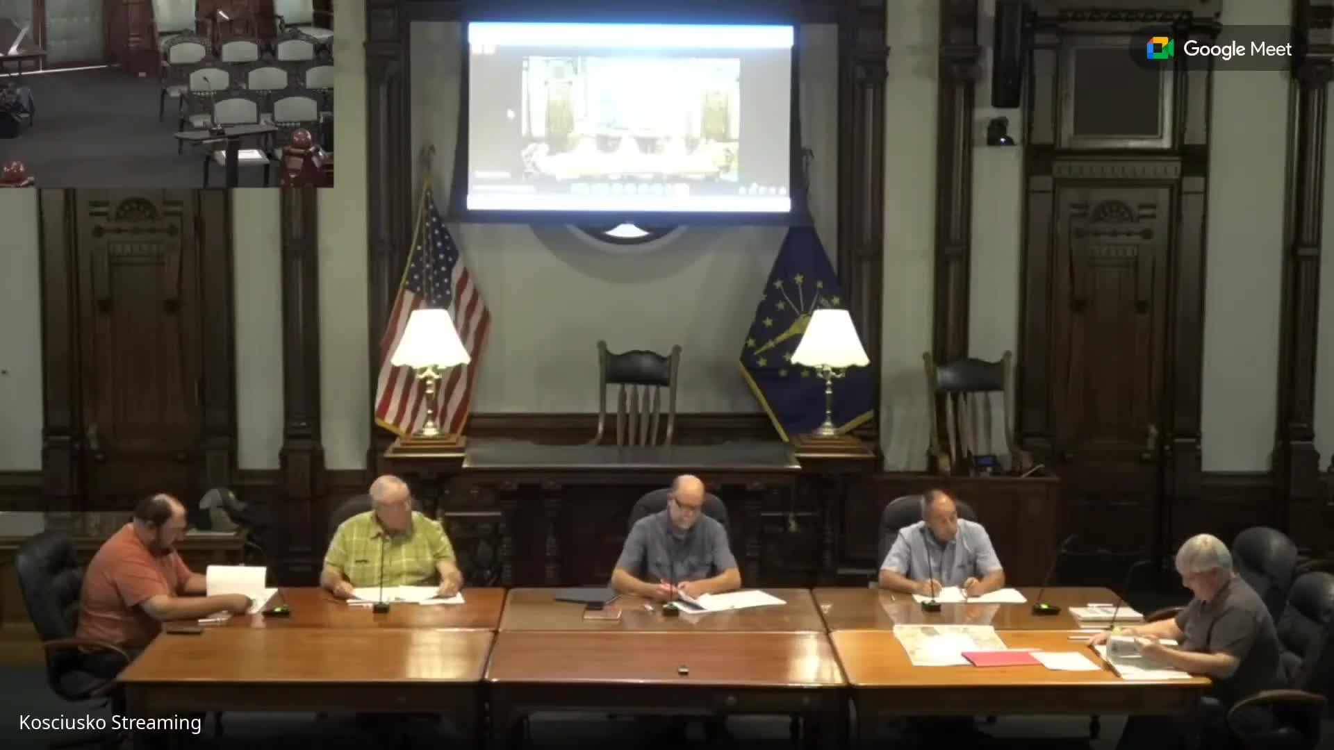 Board updates: Deeds Creek erosion-control work complete; drainage fund to cover part of invoice